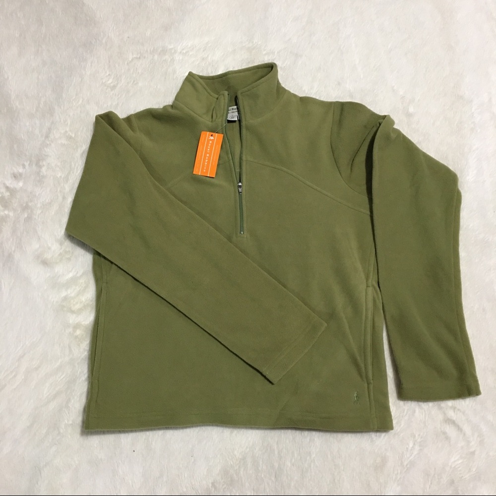 Women’s M Royal Robbins Fleece Zip-Neck Pullover